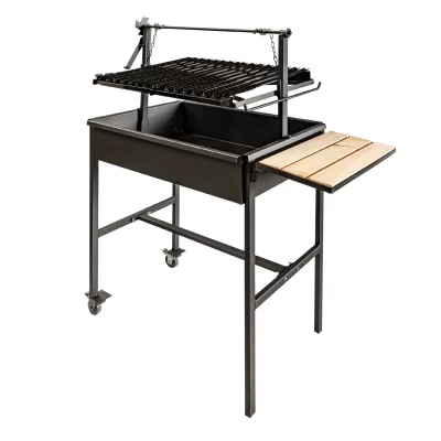Parrilla enlozada movil 75 x 55