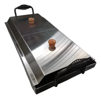 Churrasquera + tapas INOX